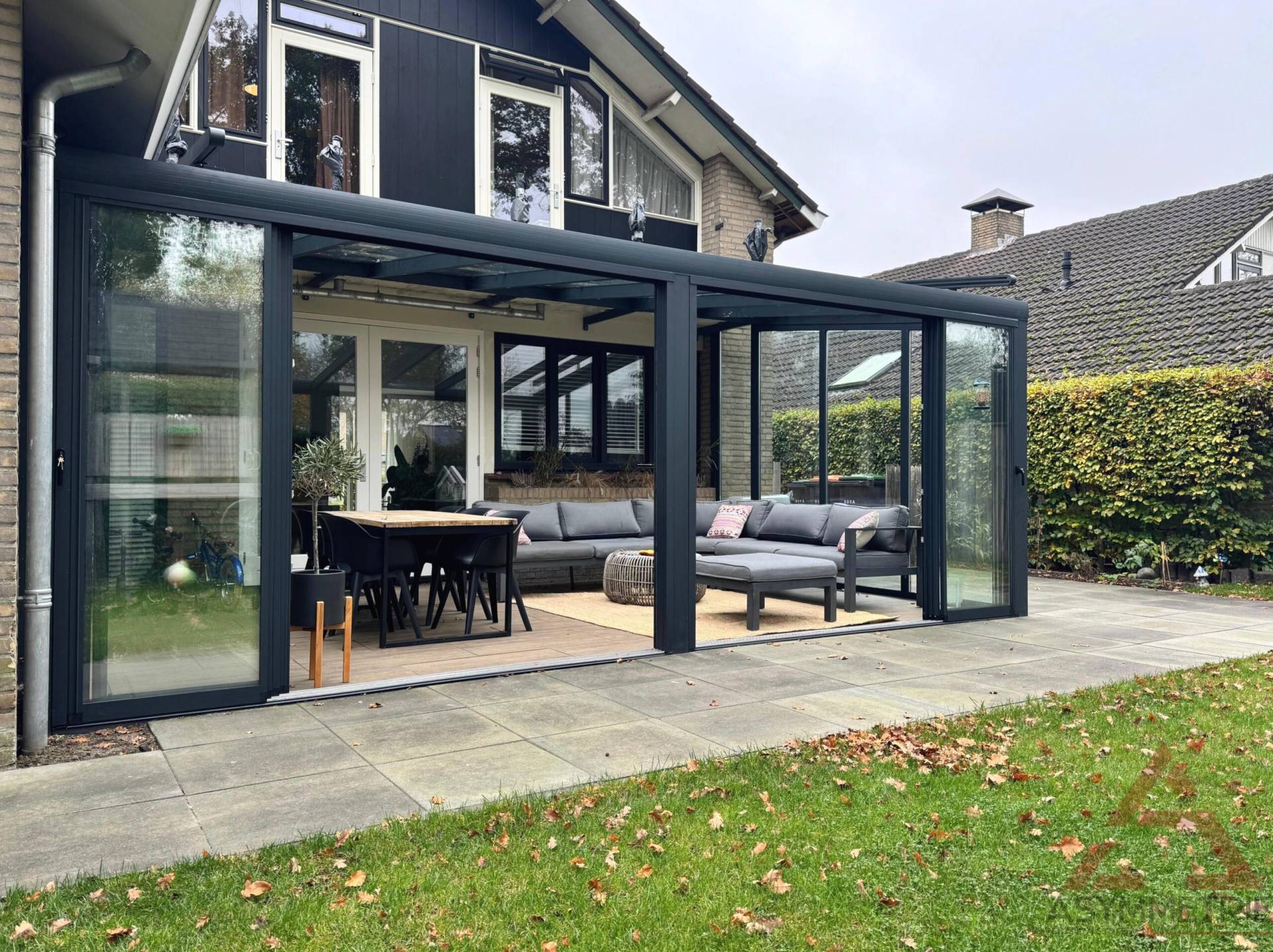 A calming misty forest with towering trees and lush greenery, evoking a sense of serenity and mindfulness for mental health therapy.